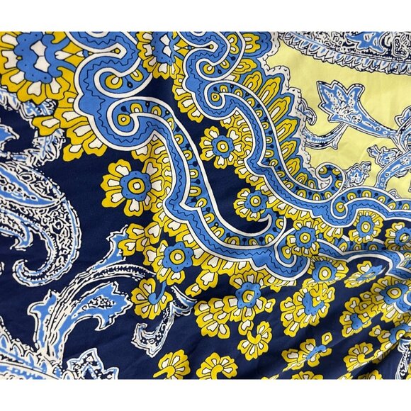 Soma Scarf Hem Chemise Blue Paisley Nightgown Enbliss Size XXL NWT - Picture 9 of 12